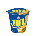 Greitai paruošiami makaronai Jin Ramen Mild - Švelniai aštrūs makaronai su daržovėmis 65g (indelyje) - Ottogi
