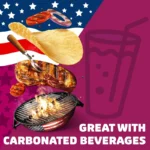 Pringles bulvių traškučiai Amerikietiško BBQ skonio 95g – Kellogg's JPN