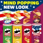 Pringles bulvių traškučiai Amerikietiško BBQ skonio 95g – Kellogg's JPN