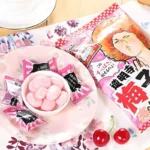 Dōmyoji Umeko Slyvų Skonio Minkšti Saldainiai 54g - Ribon Seika