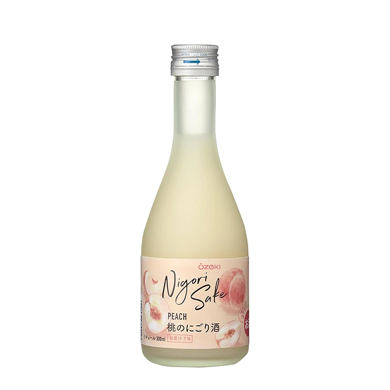 Neskaidrus persikų sakė (alk. 7%) 300ml - Ozeki