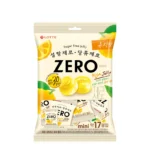 „ZERO“ citrusinių vaisių ir judzu skonio guminukai be cukraus 238g(14g×17 vnt.) - Lotte