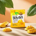 Mangų skonio guminukai 26g - Seoju
