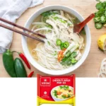 Greitai paruošiami ryžių makaronai „Pho Ga“ su vištienos skonio sultiniu 60g - Vifon