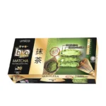 My Lava Bites Sausainiai su žaliosios arbatos skonio minkštu kremu 200g(20 vnt.) - Unico