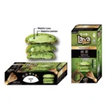 My Lava Bites Sausainiai su žaliosios arbatos skonio minkštu kremu 200g(20 vnt.) - Unico