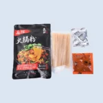 Saldžiųjų bulvių makaronai su aštriu Hot Pot sultiniu 266g - YuanXian