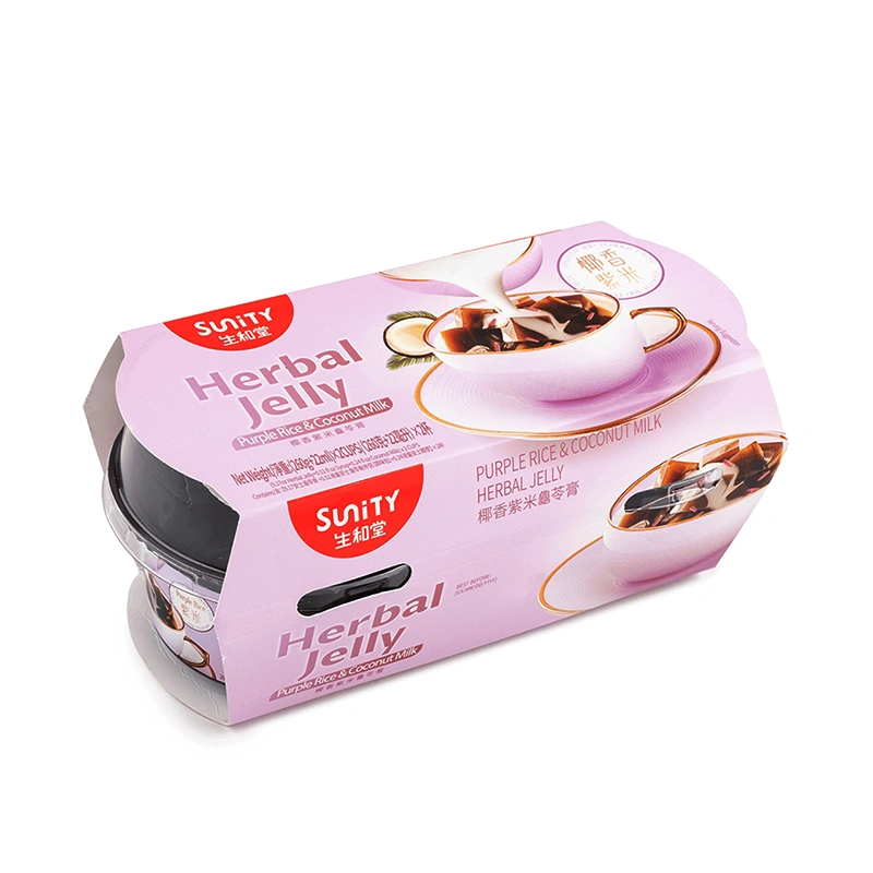 Žolelių želė su kokosų pienu ir raudonosiomis pupelėmis 564g(282g×2 Vnt.) - Sunity