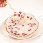 „Double Skin“ pieno pudingas su adzuki pupelėmis 180g - ZiShi