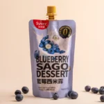 Sago desertinis gėrimas su Mėlynėmis 150g - Sunity