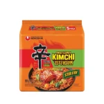 Greitai paruošiami „Shin Kimchi“ kepinti makaronai 685g(137g×5 vnt.) - Nongshim