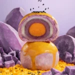 Pyragėliai su sūdytu kiaušinio tryniu ir violetinių batatų įdaru 330g (6vnt.) - XuanMa