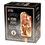 Ledai su ruduoju cukrumi ir boba perlais 300g(75g×4 vnt.) - Shaomei