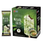 Matcha latte ledai su boba perlais 300g(75g×4 vnt.) - Shaomei