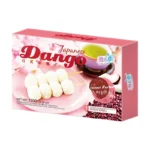 Japoniški dango ryžių pyragėliai su kokosais ir raudonosiomis pupelėmis 120g - Yuki Love