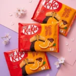 Japoniški šokoladu dengti vafliai „KitKat Mini“ - Apelsinų skonio 104.4g - Nestle