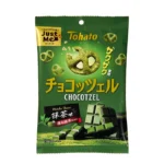 Chocotzel Matcha – Pretzeliai su matcha šokolado glaistu 45g - Tohato